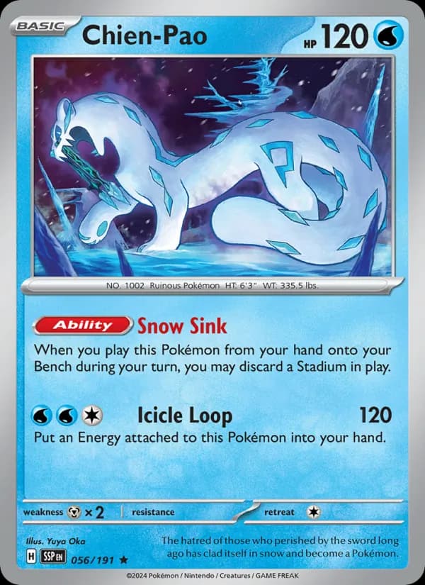 Chien-Pao 056/191, Surging Sparks