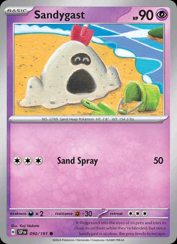 Sandygast 090/191, Surging Sparks