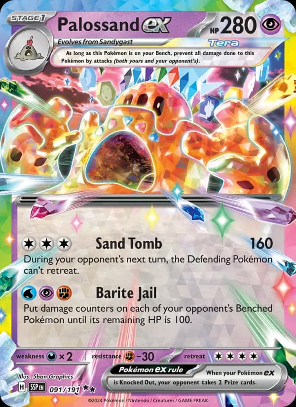 Palossand ex 091/191, Surging Sparks