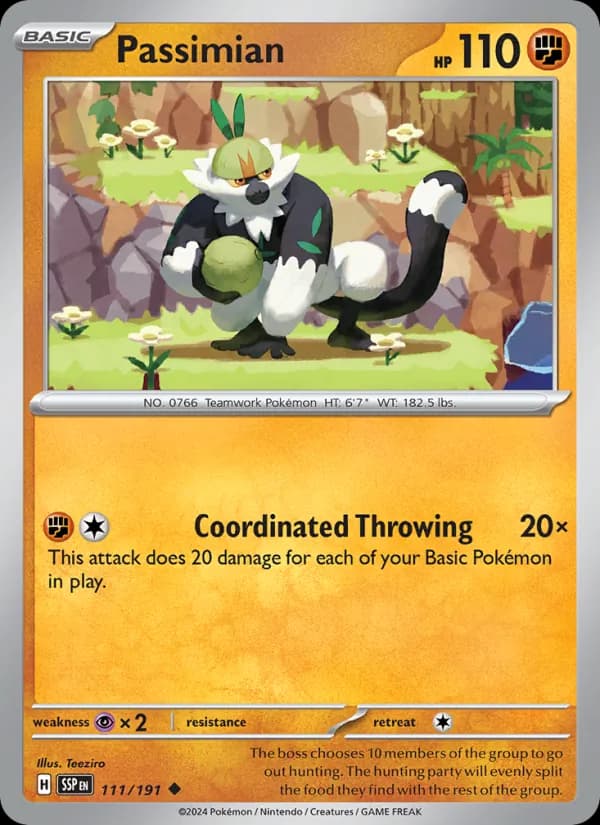 Passimian 111/191, Surging Sparks