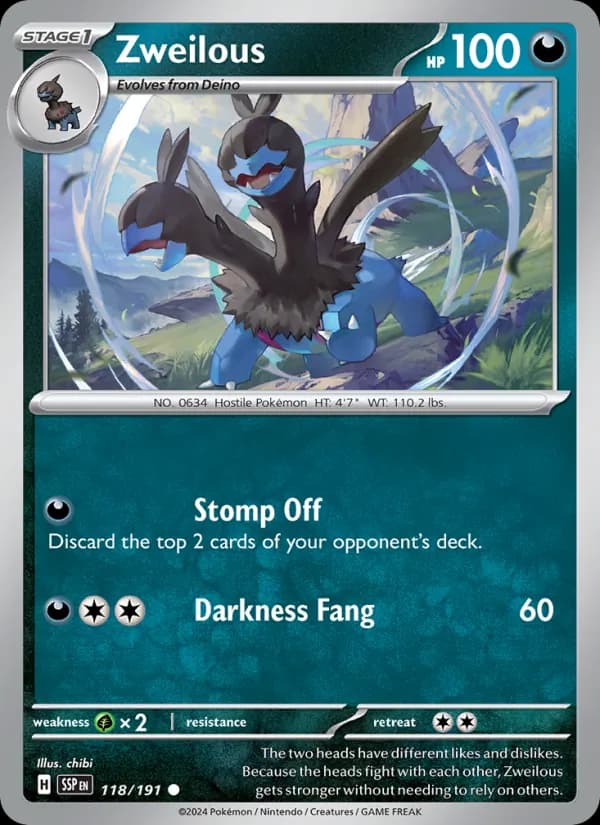Zweilous 118/191, Surging Sparks