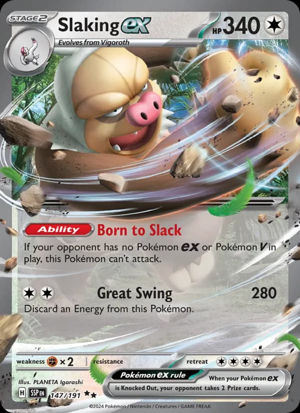 Slaking ex 147/191, Surging Sparks