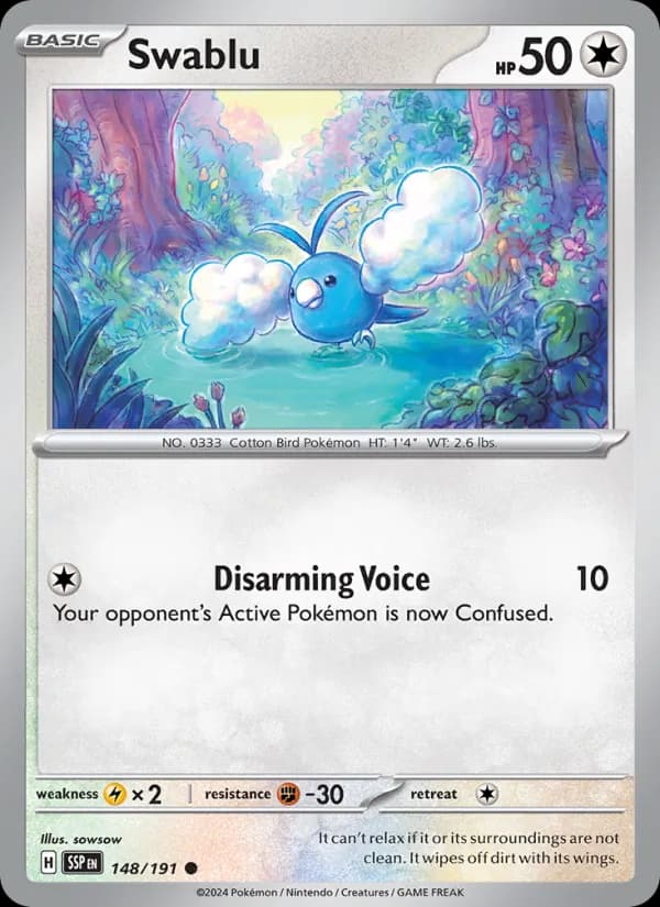 Swablu 148/191, Surging Sparks