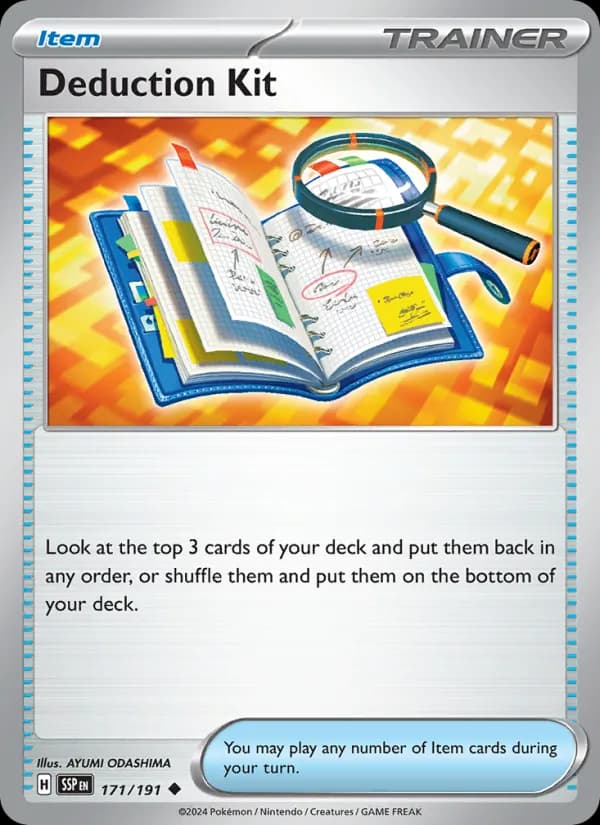 Deduction Kit 171/191, Surging Sparks