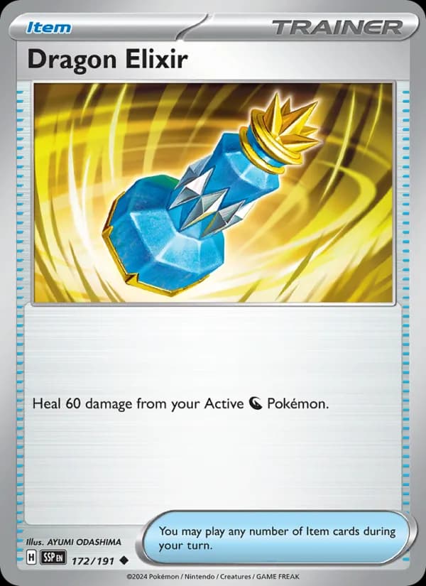 Dragon Elixir 172/191, Surging Sparks