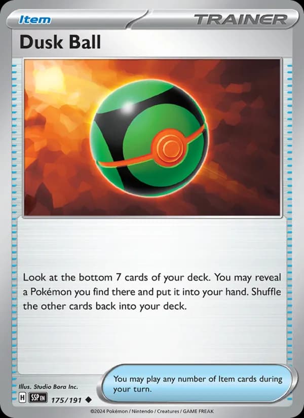 Dusk Ball 175/191, Surging Sparks