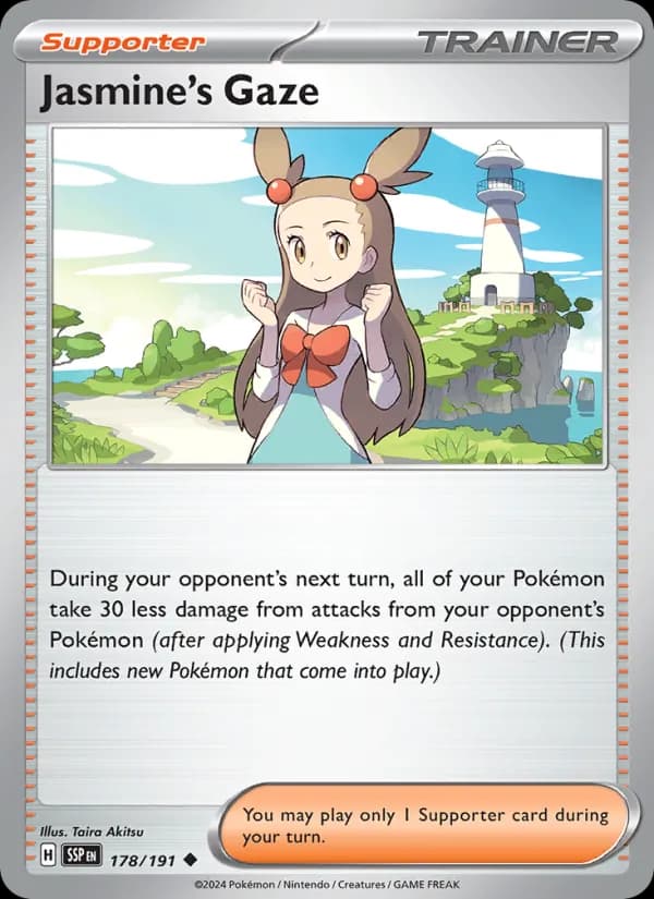 Jasmine's Gaze 178/191, Surging Sparks