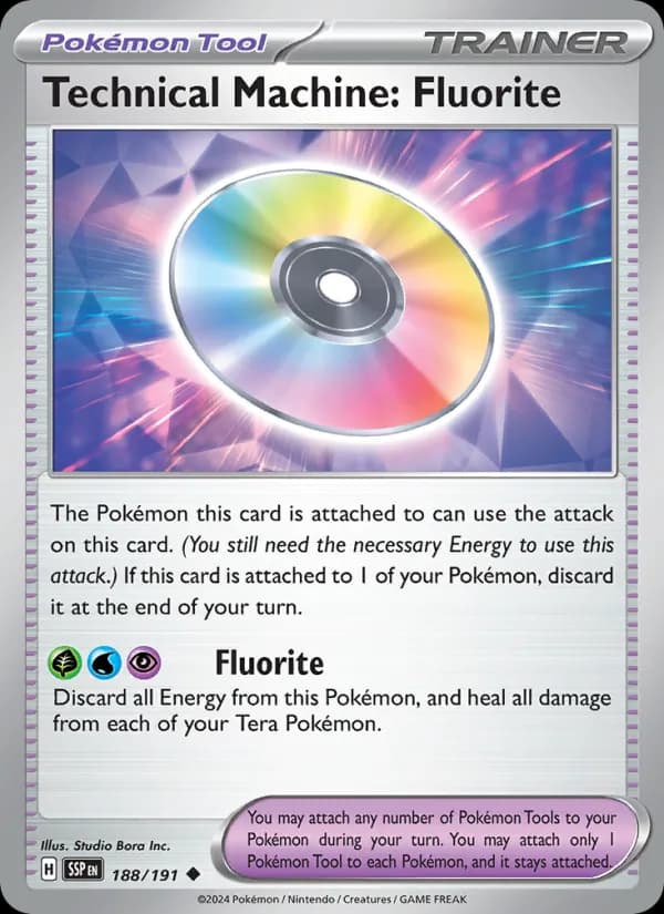 Technical Machine: Fluorite 188/191, Surging Sparks