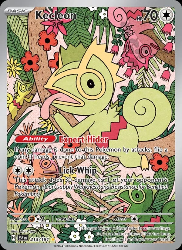 Kecleon 213/191, Surging Sparks