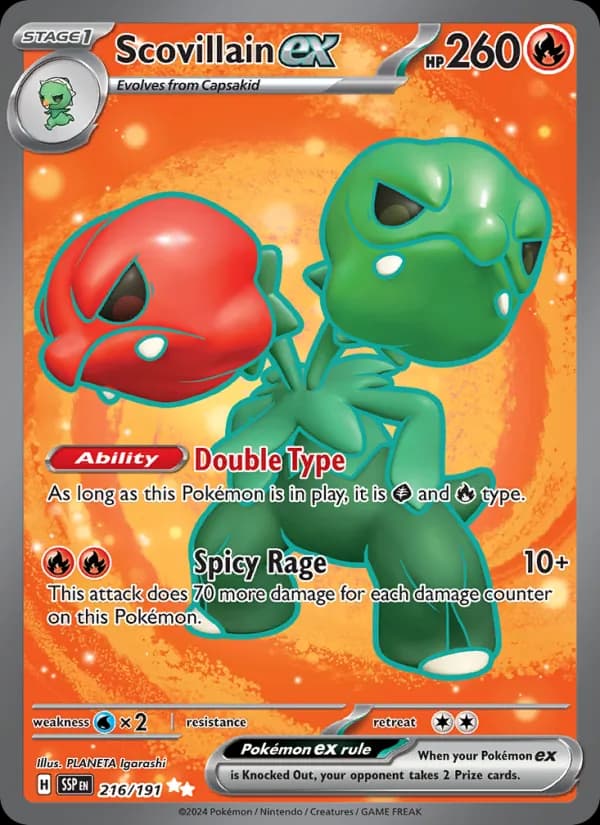 Scovillain ex 216/191, Surging Sparks