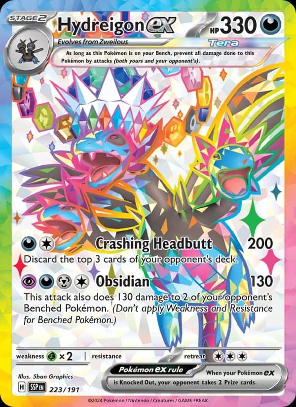 Hydreigon ex 223/191, Surging Sparks
