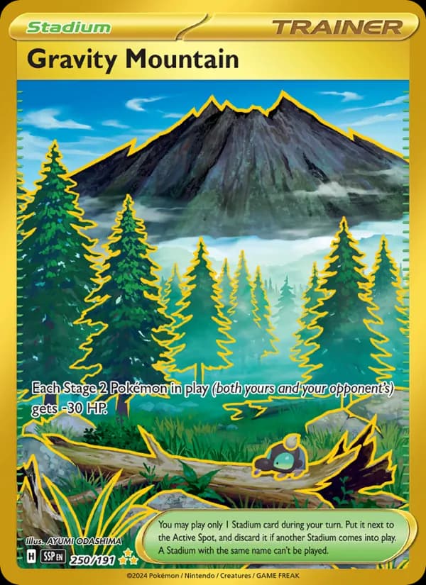 Gravity Mountain 250/191, Surging Sparks