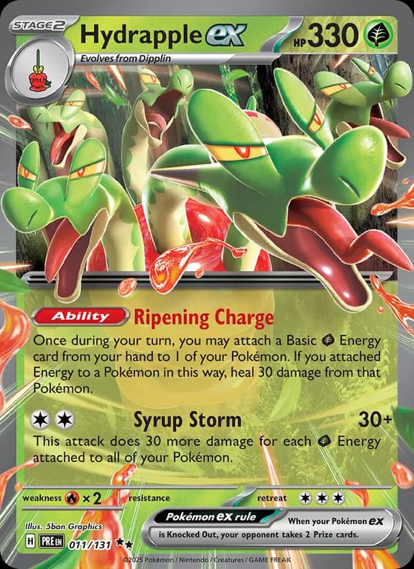 Hydrapple ex 011/131, Prismatic Evolutions