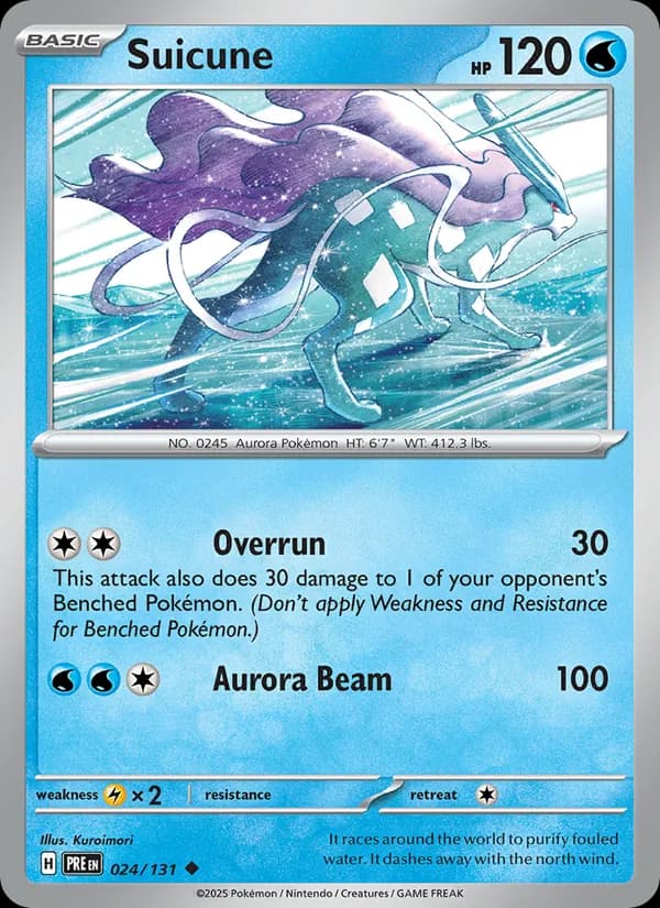 Suicune 024/131, Prismatic Evolutions