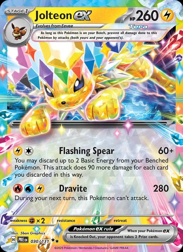 Jolteon ex 030/131, Prismatic Evolutions