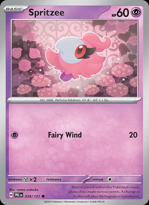 Spritzee 038/131, Prismatic Evolutions