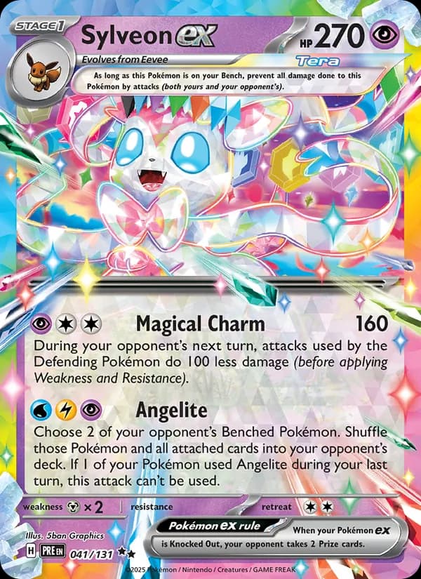 Sylveon ex 041/131, Prismatic Evolutions