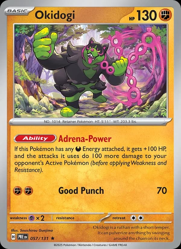 Okidogi 057/131, Prismatic Evolutions