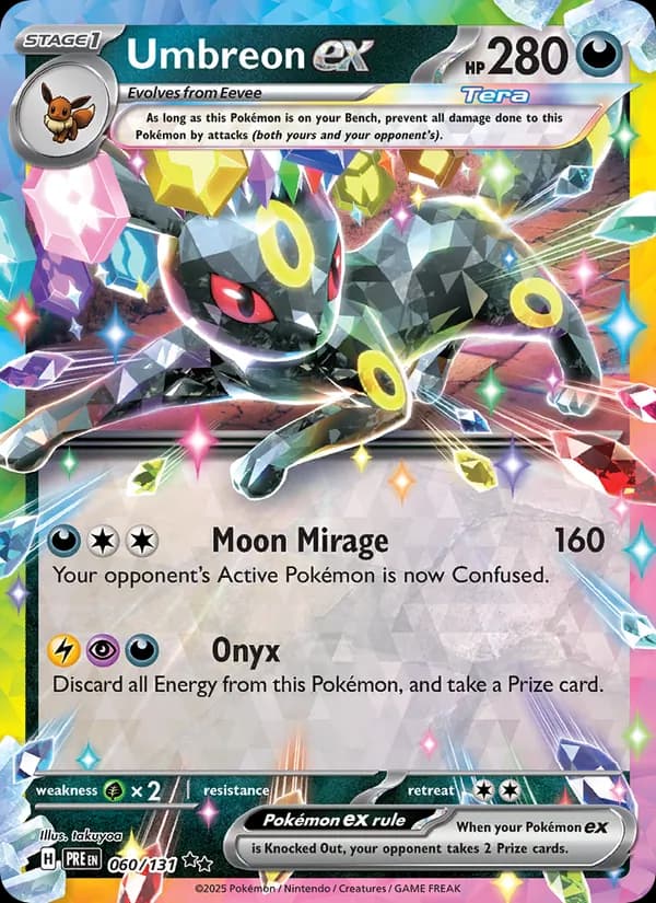 Umbreon ex 060/131, Prismatic Evolutions