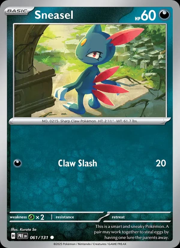 Sneasel 061/131, Prismatic Evolutions