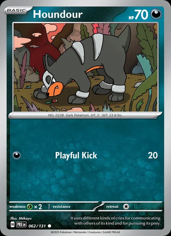 Houndour 062/131, Prismatic Evolutions
