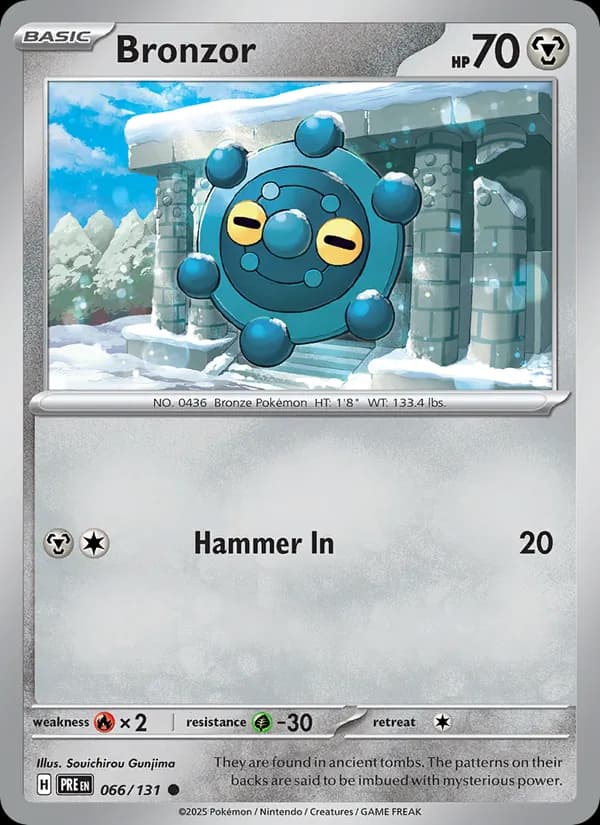 Bronzor 066/131, Prismatic Evolutions