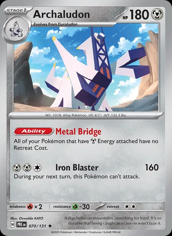 Archaludon 070/131, Prismatic Evolutions