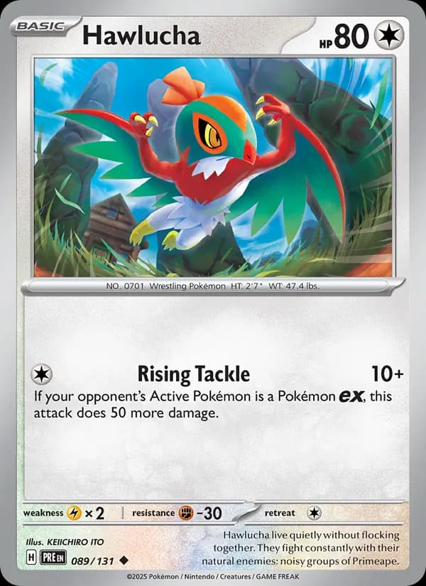 Hawlucha 089/131, Prismatic Evolutions