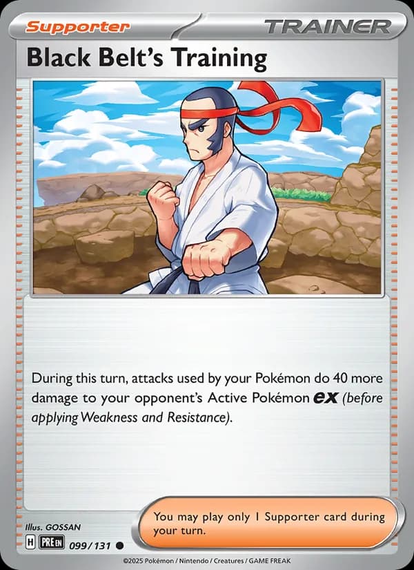 Black Belt's Training 099/131, Prismatic Evolutions