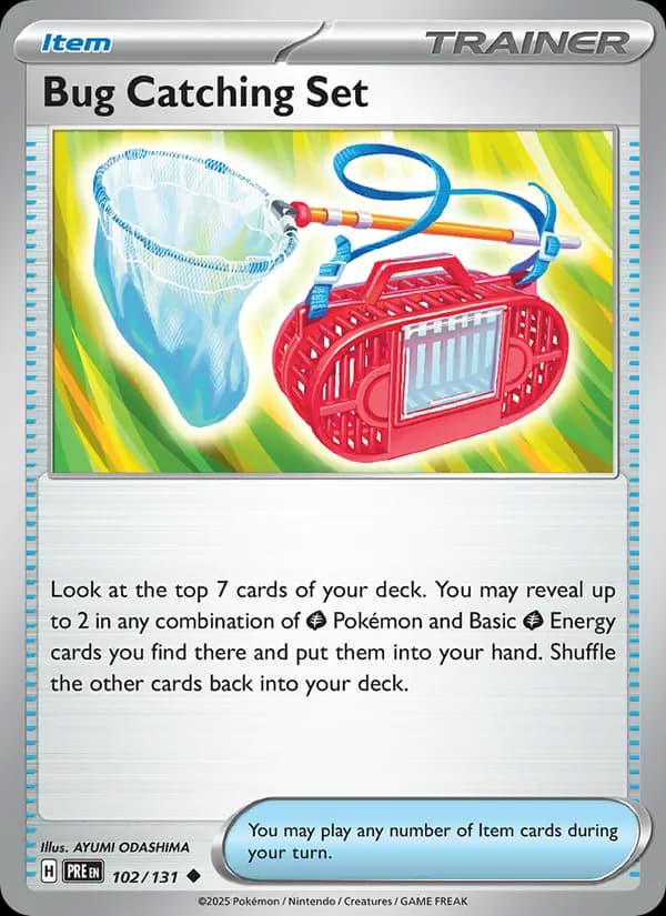 Bug Catching Set 102/131, Prismatic Evolutions