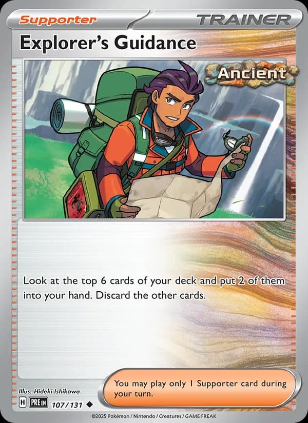 Explorer's Guidance 107/131, Prismatic Evolutions