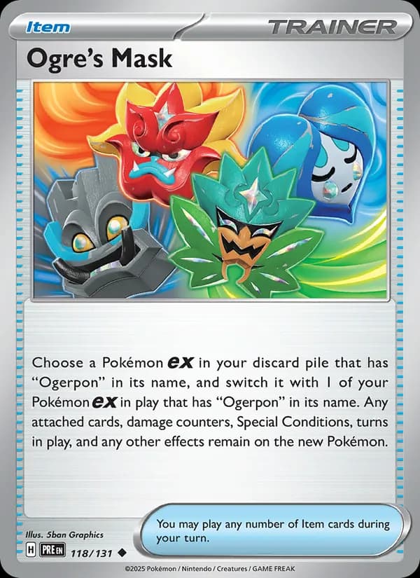 Ogre's Mask 118/131, Prismatic Evolutions