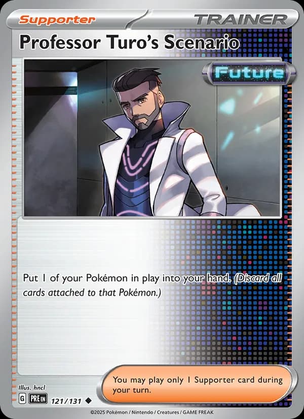 Professor Turo's Scenario 121/131, Prismatic Evolutions