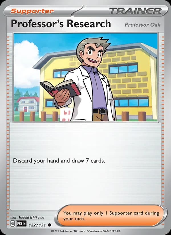 Professor's Research 122/131, Prismatic Evolutions