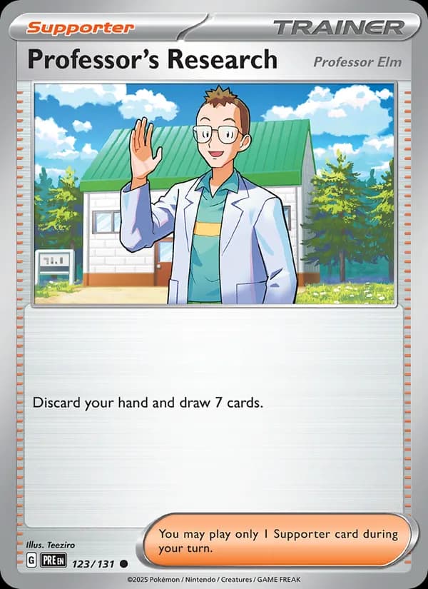 Professor's Research 123/131, Prismatic Evolutions