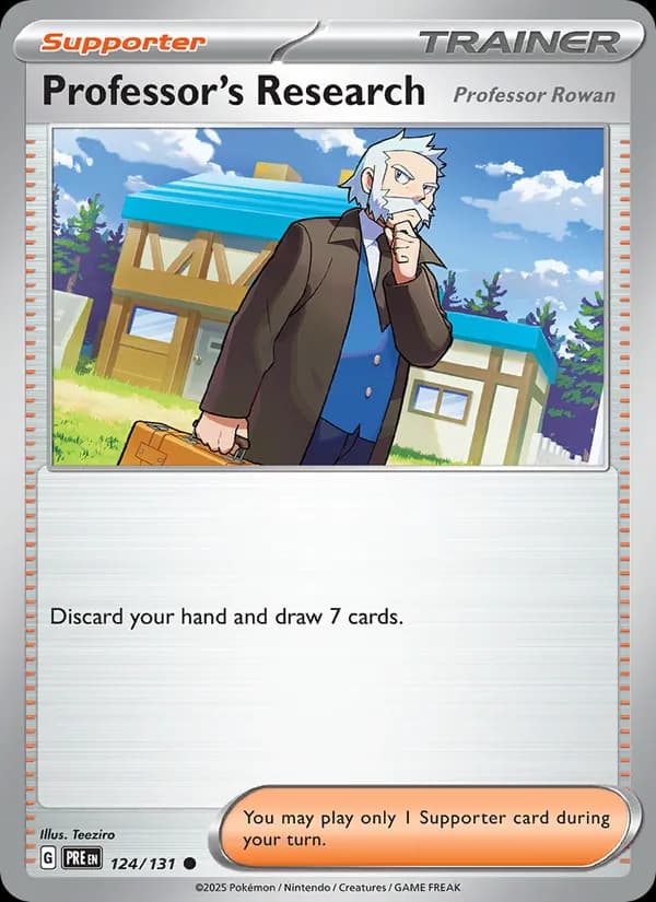 Professor's Research 124/131, Prismatic Evolutions