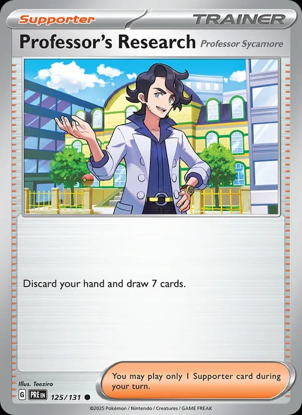 Professor's Research 125/131, Prismatic Evolutions