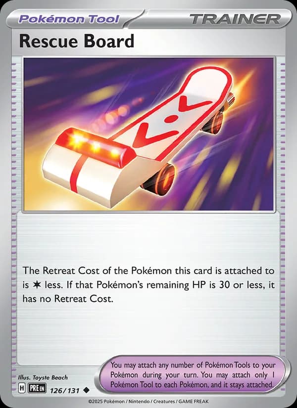 Rescue Board 126/131, Prismatic Evolutions