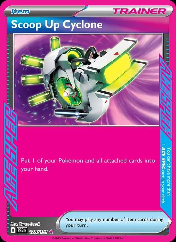 Scoop Up Cyclone 128/131, Prismatic Evolutions