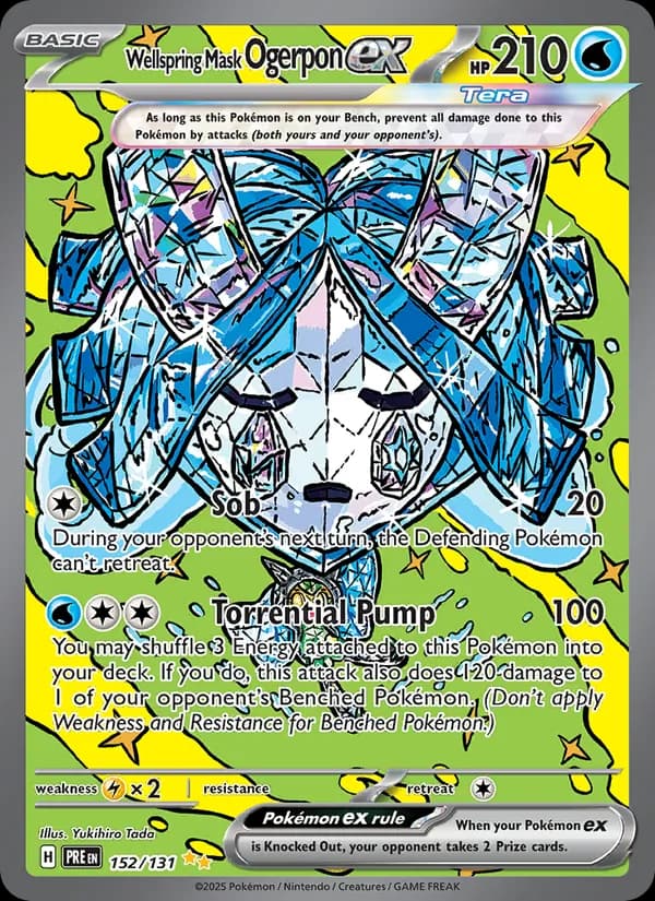 Wellspring Mask Ogerpon ex 152/131, Prismatic Evolutions
