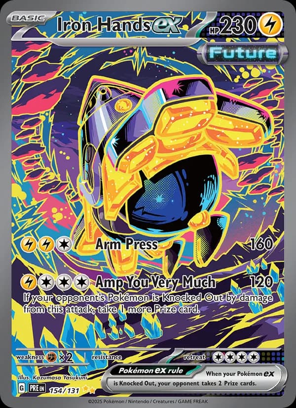 Iron Hands ex 154/131, Prismatic Evolutions