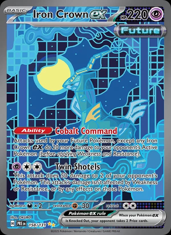Iron Crown ex 158/131, Prismatic Evolutions