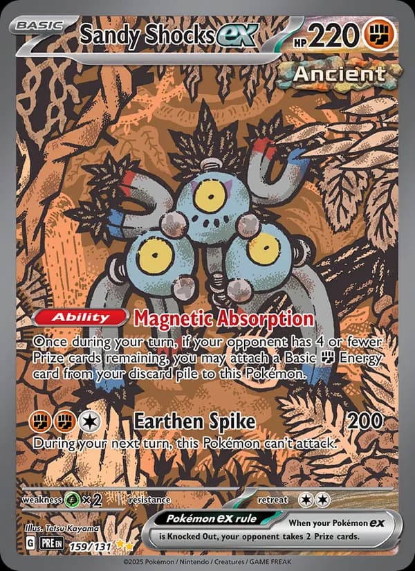 Sandy Shocks ex 159/131, Prismatic Evolutions
