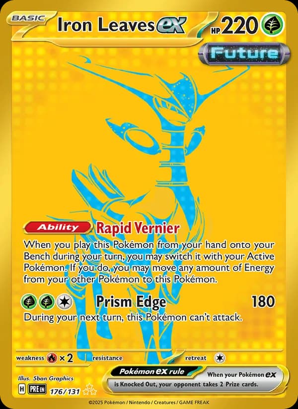 Iron Leaves ex 176/131, Prismatic Evolutions