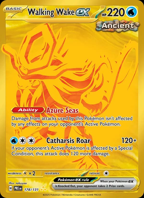 Walking Wake ex 178/131, Prismatic Evolutions