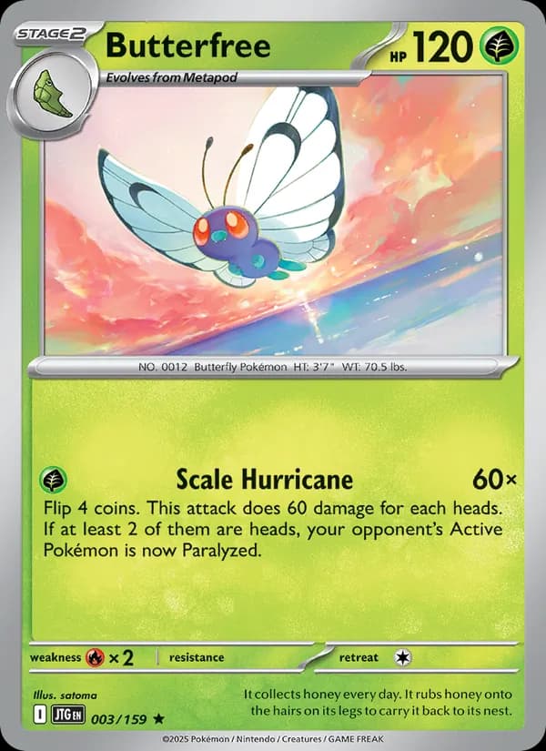 Butterfree 003/159, Journey Together