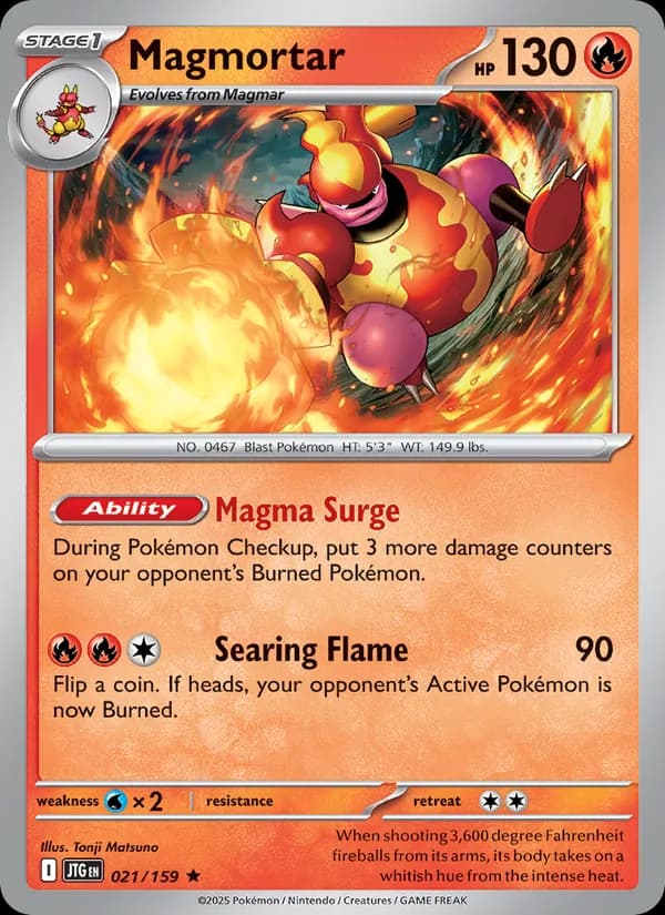 Magmortar 021/159, Journey Together