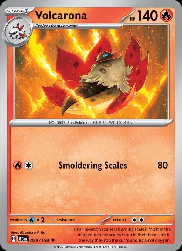 Volcarona 029/159, Journey Together