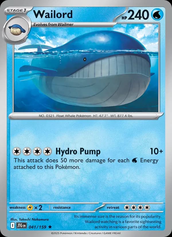 Wailord 041/159, Journey Together