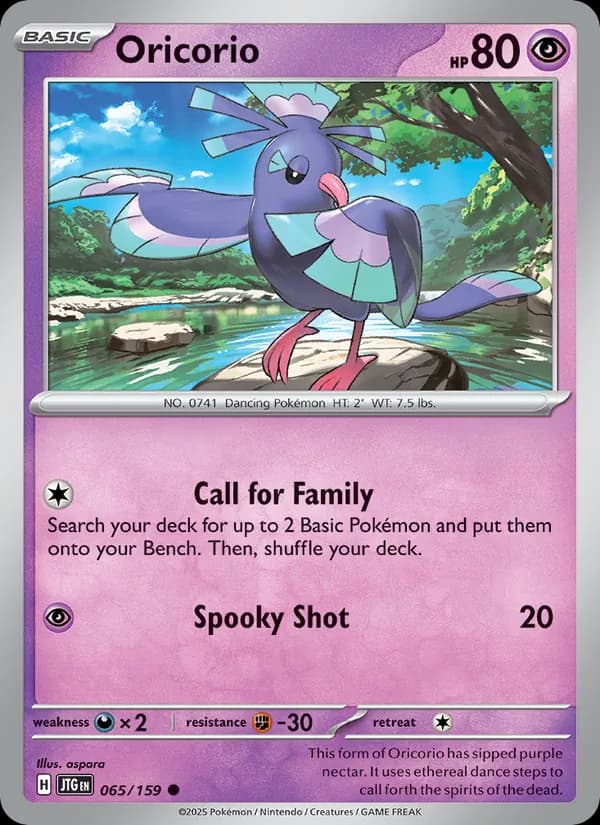 Oricorio 065/159, Journey Together